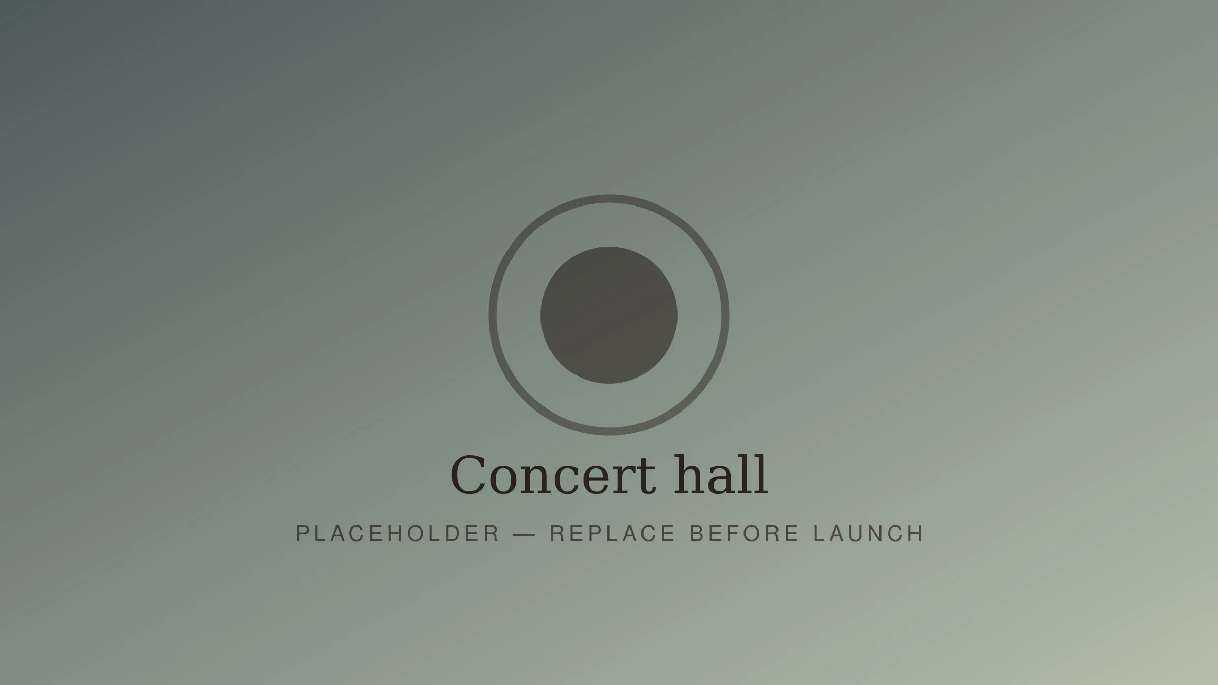 concert hall